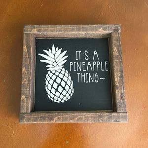 Custom sign home decor